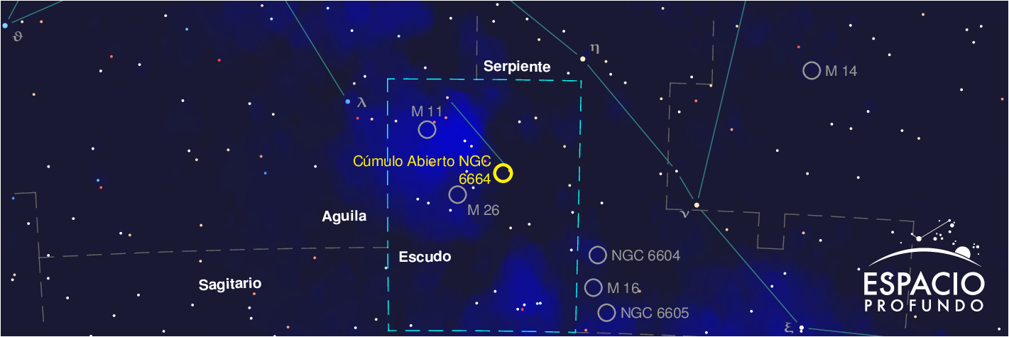 NGC 6664 - Agosto - Espacio Profundo